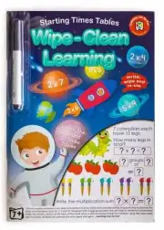 Wipe-Clean Learning Starting Times Tables Reusable Writing Book