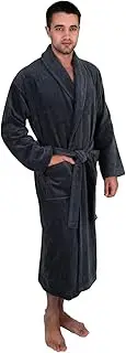 [TowelSelections] Men's Cotton Robe, Terry Cloth Luxury Spa Bathrobe