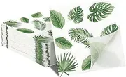 LMJUNZZ 120 Pcs Hawaiian Luau Party Napkins Tropical Palm Leaf Disposable Paper Napkins for Tropical Tiki Themed Luncheon Party Supplies Decoration