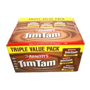 3 x 330g Arnott's Tim Tam Original Value Family Pack Malted Chocolate Biscuits