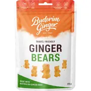 Buderim Ginger Ginger Bears 175g