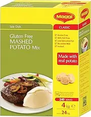 Maggi Classic Gluten Free Mashed Potato Instant Mix, 4kg (Makes 24kg, 240 Serves)