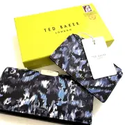 NWT TED BAKER Bundle 2pc Long Wallet Bobble Purse Clutch + Zip Cardcase Boxed