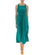 BGL Linen-Blend Dress