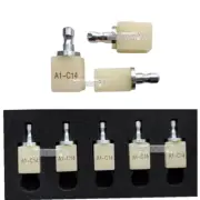 C14 A1 Dental PMMA CAD Blocks Sirona Disk MCXL Block Cerec Bleached 5pcs/Box
