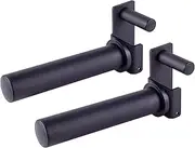 Amstaff Olympic Weight Plate Holder for Power & Squat Racks – Available 2x2 – 2.5x2.5 – 3x3 Inch Tube Sizes – Weight Plates Horn Storage Attachment for Power Squat Rack – (Pair)