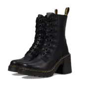 Dr. Martens Z123115 Womens Black Leather Chesney Lace-Up Boot Size 5 M