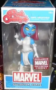 FUNKO ROCK CANDY - MYSTIQUE - MARVEL COLLECTOR CORPS FIGURE