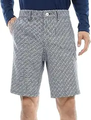 [New Balance] 012-3232002 Men's Shorts (Reflector Border Pattern, Absorbent, Quick Drying, Stretch) / Golf
