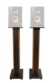 Rockville 36” Studio Monitor Speaker Stands For Pioneer DJ Bulit8