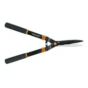 Fiskars 22" Wavy-Blade Hedge Shears Nonslip Grips Tension Adjust # 391791-1007