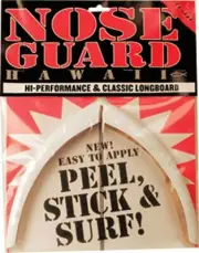 Surfco Hawaii Longboard White Nose Guard Kit