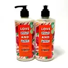 Love Beauty and Planet Vitality Zing Black Tea Kombucha Red Ginger Lotion 2x