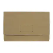 Marbig Slimpick F/C Document Wallet Env Kraft Pk10