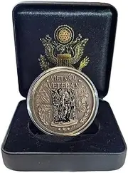Vietnam Veteran Military Veterans Challenge Coin with Gift Box - All Gave Some, Some Gave All Coin