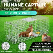Animal Trap Cage Humane Live Large Catcher Extra Possum Fox Rabbit Cat Rat