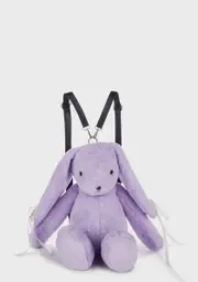 [Current Mood] Lavender Cuddly Bunny Plush Backpack