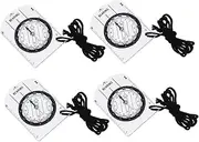 BELLIFFY 4pcs Portable Compass Hand Held Compass Small Compass Hiking Compass Pocket Compass Mini Compass Handheld Compass Pocket Sized Compass Tiny Compass Outdoor Compass Camping Compass