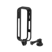 Lichifit Camera Vertical Frame Expanded Protective Frame for Insta360 X5 Panoramic Camera Adapter Rabbit Cage Accessories (Vertical Frame Black)