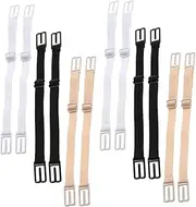 [BESPORTBLE] Sports Bra Extender Straps 6 Pairs Bra Straps for Women Grip Shapewear