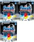 138 Tablets - 3 Packs of 46 Tablets - Finish Quantum Ultimate Pro Dishwash Lemom