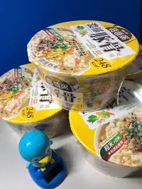 在飛比找Yahoo!奇摩拍賣優惠-【金車】高頓風味粥-兩種口味 12碗/箱 (超取限購一箱)