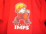 TeeFury GOT LARGE "Fighting Imps" Game of Thrones Notre Dame Mascot Mash Up RED