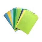 100x Bouquet Packaging Paper Colored Pearlescent Paper Mixed Color Thin Flower