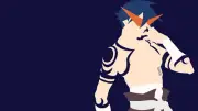 Anime kamina tengen toppa gurren lagann Playmat Gaming Mat