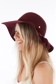 New Ever After Wide Brim Wool Felt Hat--KOOR-HWL-0237