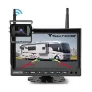 VMW7 Wireless Backup Camera high definition 1080P 7” IPS Monitor system,Hi