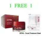 SEWA Rose Whiten Day Cream SPF50+PA+++ Reduce Wrinkles Nourishes Bright 30ml.