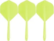 Dart Flights | Moulded Dart Fittings Set of 3 | Flights and Shafts Set for Enhanced Accuracy and Stability for Pub Games Casual Play Matches