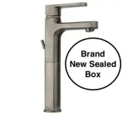 Lavatory Faucet LaToscana 86PW211LLLFEX Novello Single Post Mount, Brushed Nicke