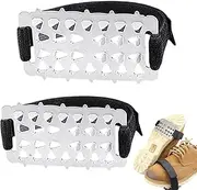 [ETUCYNG] Ice Shoes Grippers, Winter Overshoe Ice Grippers, Anti Slip Snow Walk Traction Cleats, Shoe Spikes Grips Traction for Men and Women