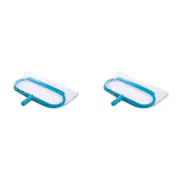 2x Intex Leaf Rake Above Ground Swimming Pool Cleaner Deep Mesh Skimmer Net