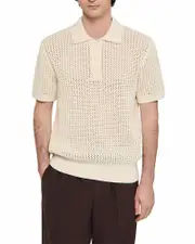 Sandro Cotton Polo Shirt