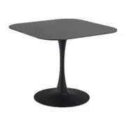 Modern Furniture MARTA Square Dining Table 90cm - Black