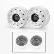 LESU Metal Wheel Hub Hex Brake 1/14 RC FH16 FH12 Tractor Truck Axle