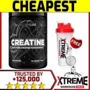 FACTION LABS CREATINE 500G 100 SER UNFLAVOURED // ENERGY RECOVERY HEALTH