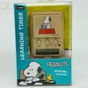 Snoopy Peanuts Kitchen Timer Dretec Japan Pomodoro Silent Countdown Study Clock