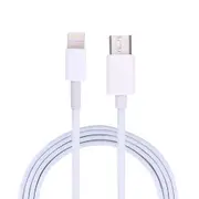 2PCS 1m USB-C / Type-C to 8 Pin Data Sync Charger Cable