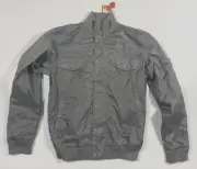 Paul Frank Windbreaker Jacket Dark Grey Style # S6J000MR New Old Stock 2009