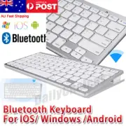 White Bluetooth Wireless Keyboard for PC Macbook Mac ipad iphone