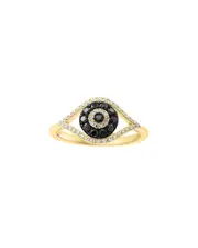 Effy Fine Jewelry 14K 0.37 ct. tw. Diamond Evil Eye Ring