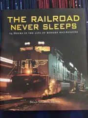 The Railroad Never Sleeps by Brian Solomon - 2008 Mint Condition