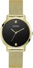 Guess Gold-Tone Mesh Ladies Watch
