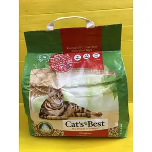 ✪四寶的店n✪ CAT'S BEST凱優【木屑松木砂。紅標小包。4.3kg/10L 】環保木屑砂 另有4包免運賣場