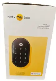 Google Nest x Yale Lock Smart Deadbolt Safe Keyless Entry- Oil Rubbed Bronze NEW
