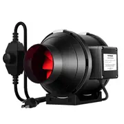 4 Inch 190CFM Inline Duct Fan Ventilation Extractor Exhaust Blower Fan